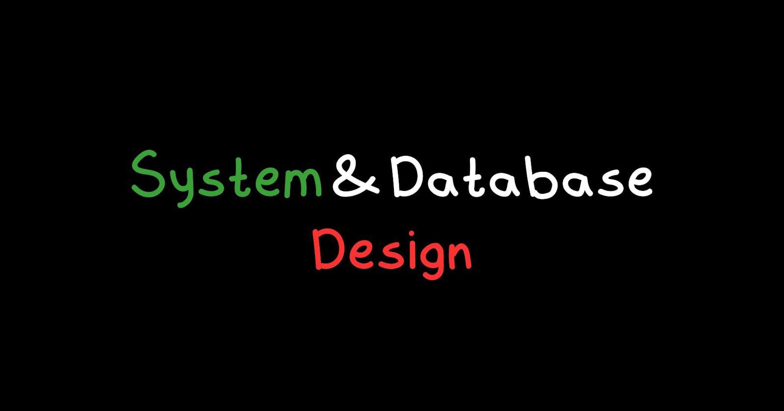 System & Database Design (Day 1) - Creating a SaaS Startup in 30 Days